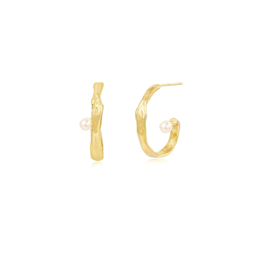 Lydia Earrings - Solid Gold