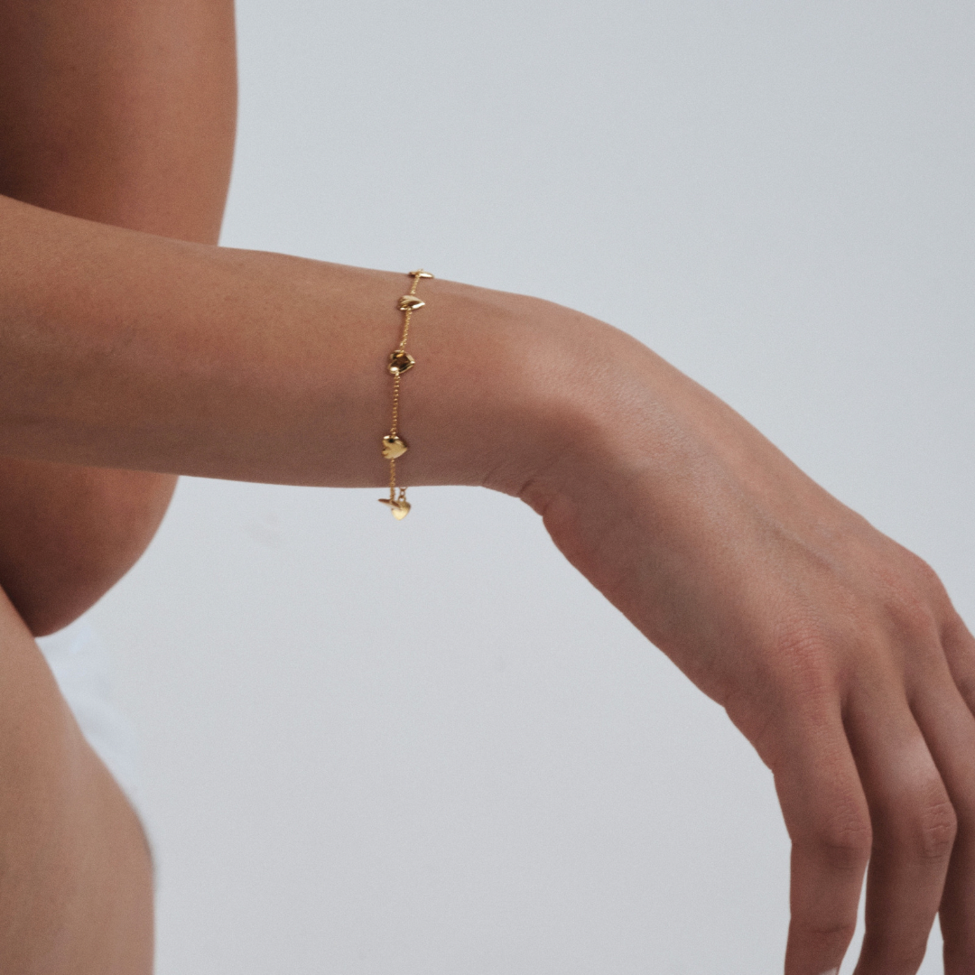 Teá Bracelet - Solid Gold