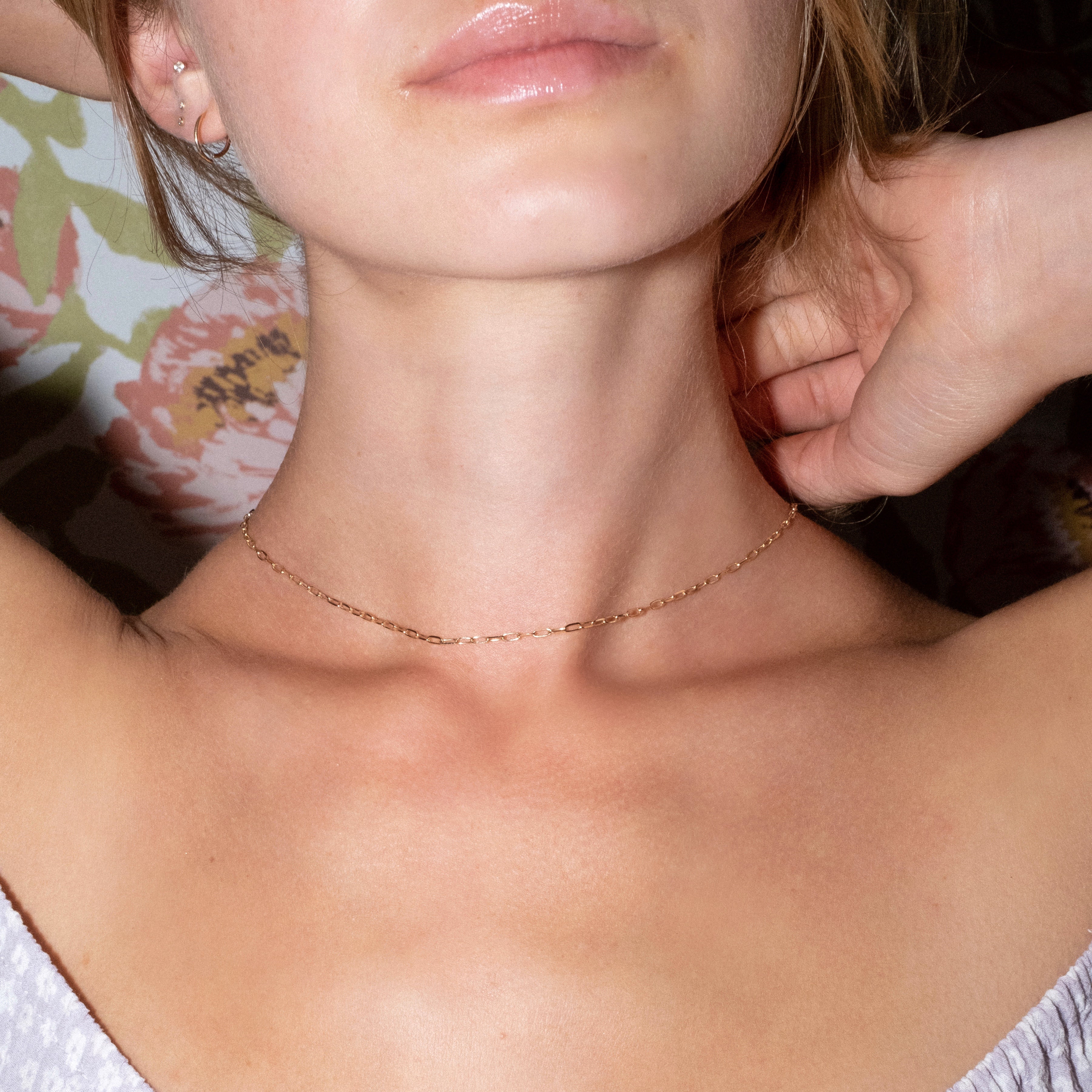 Sunday Necklace - Solid Gold