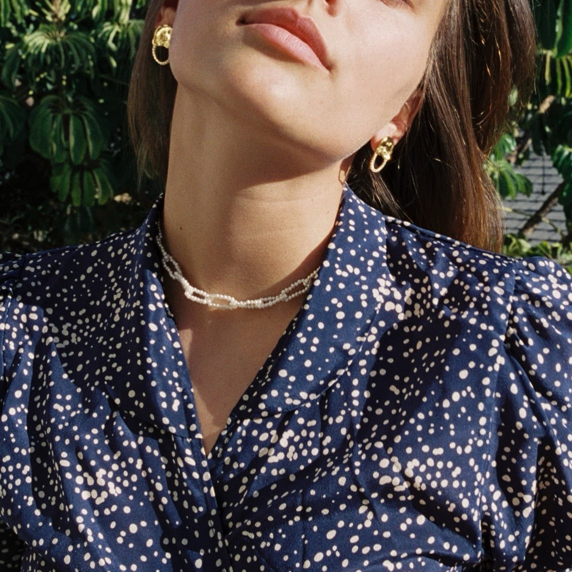 Story Earrings - Solid Gold