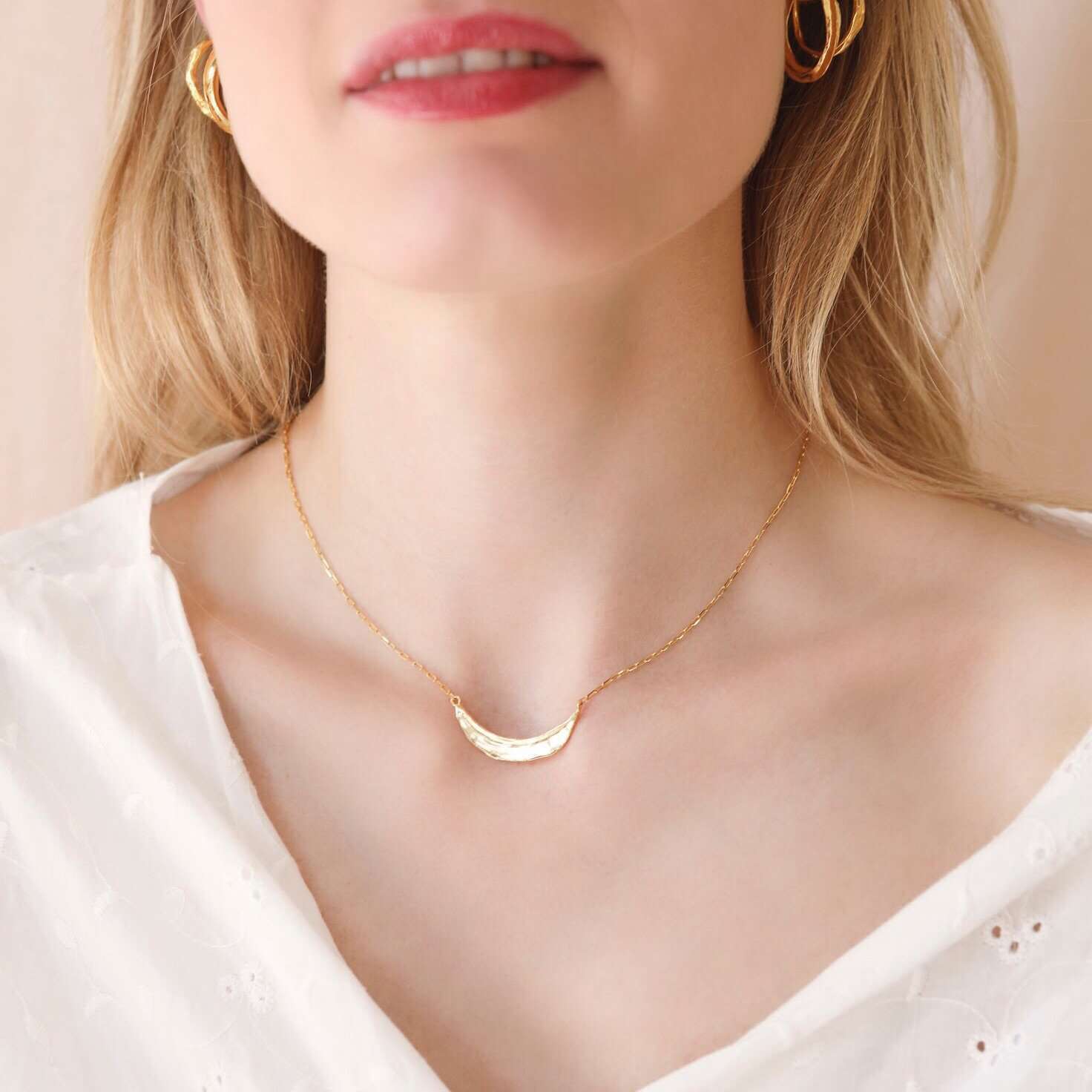 Beigy Necklace - Solid Gold