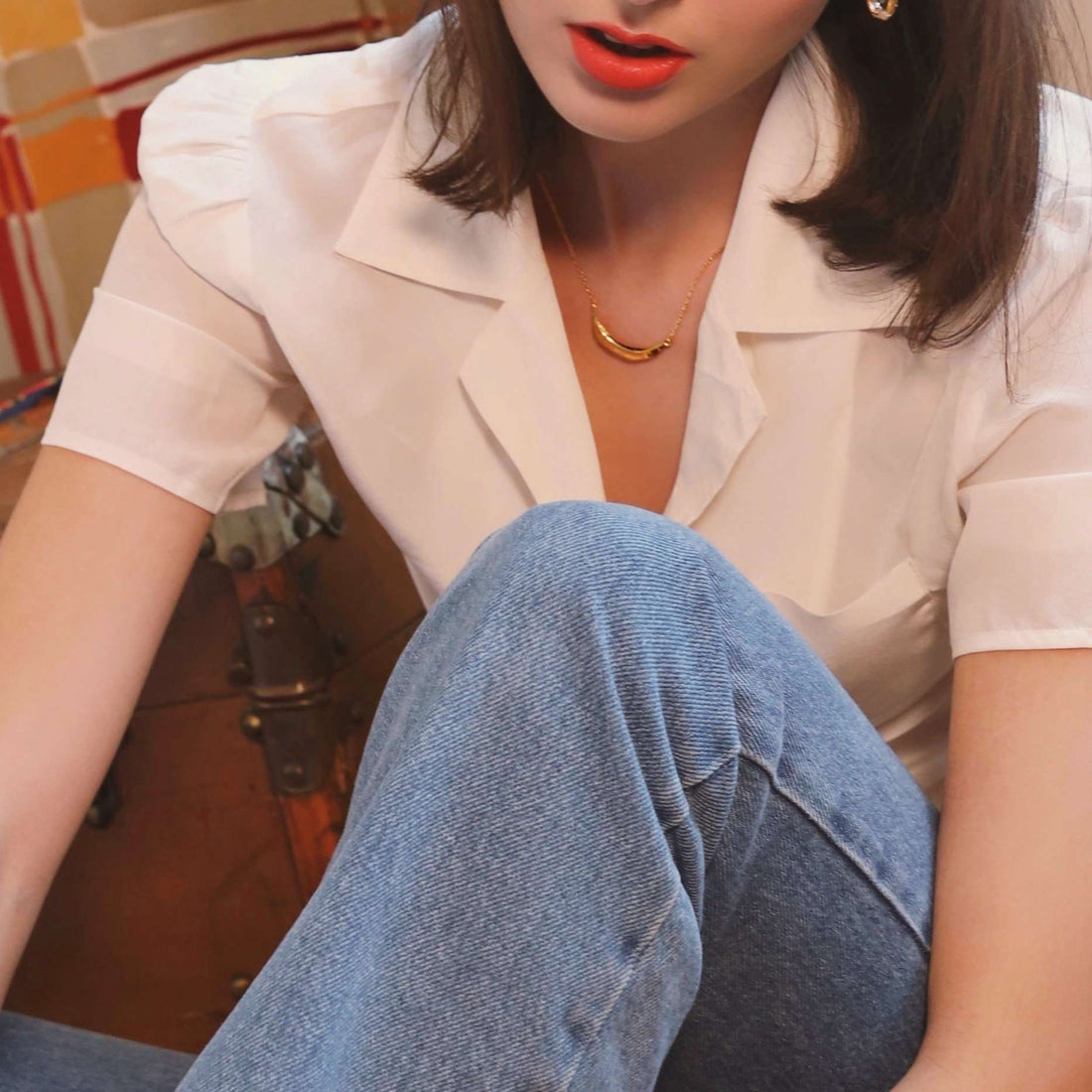 Beigy Necklace - Solid Gold