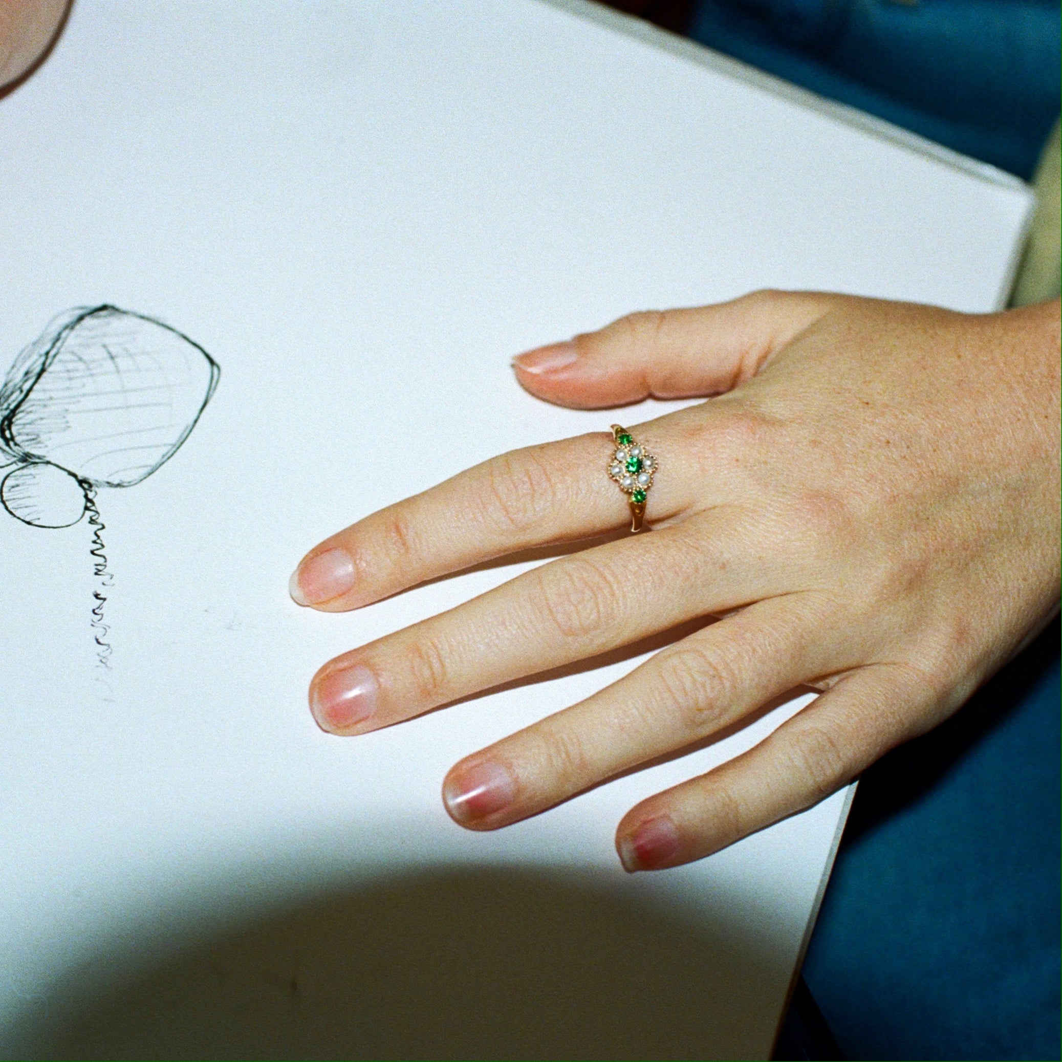 Sabina Socol Lindy Ring - Solid Gold