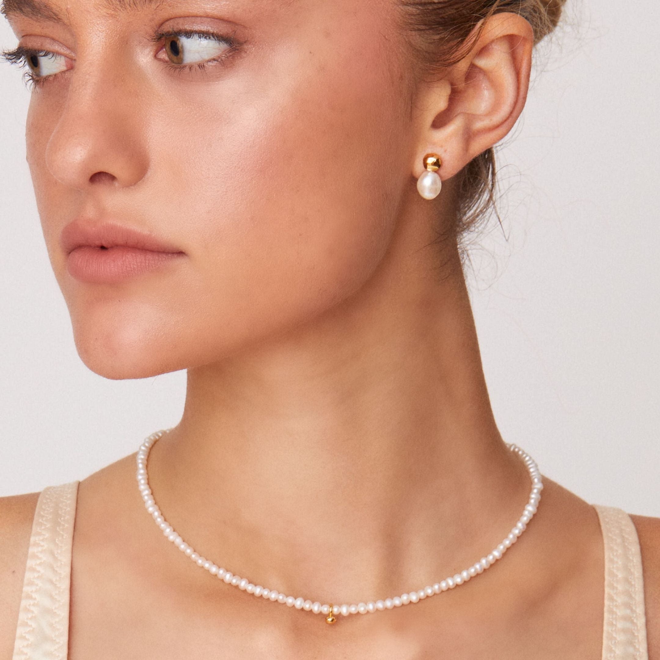 Tart Earrings -Solid Gold