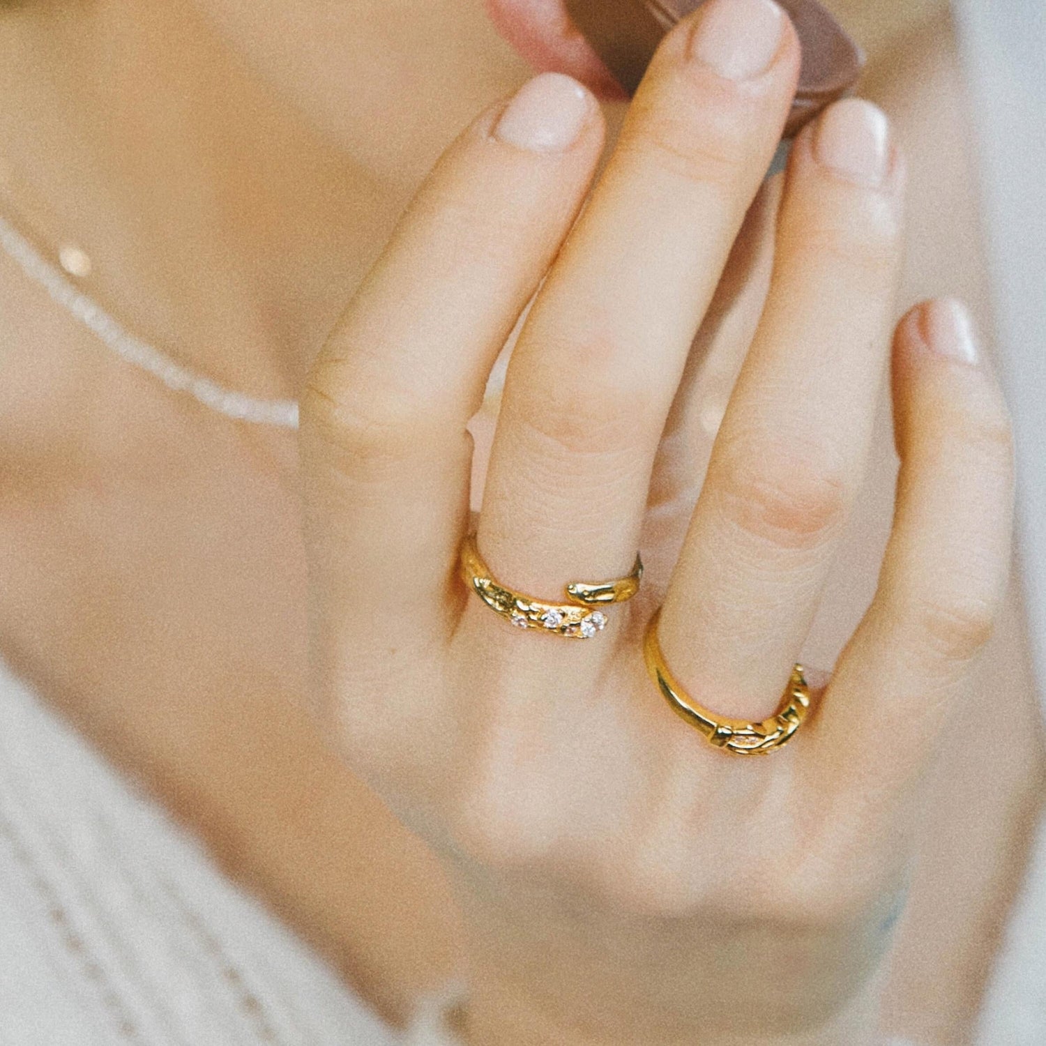 Toasty Ring - Solid Gold