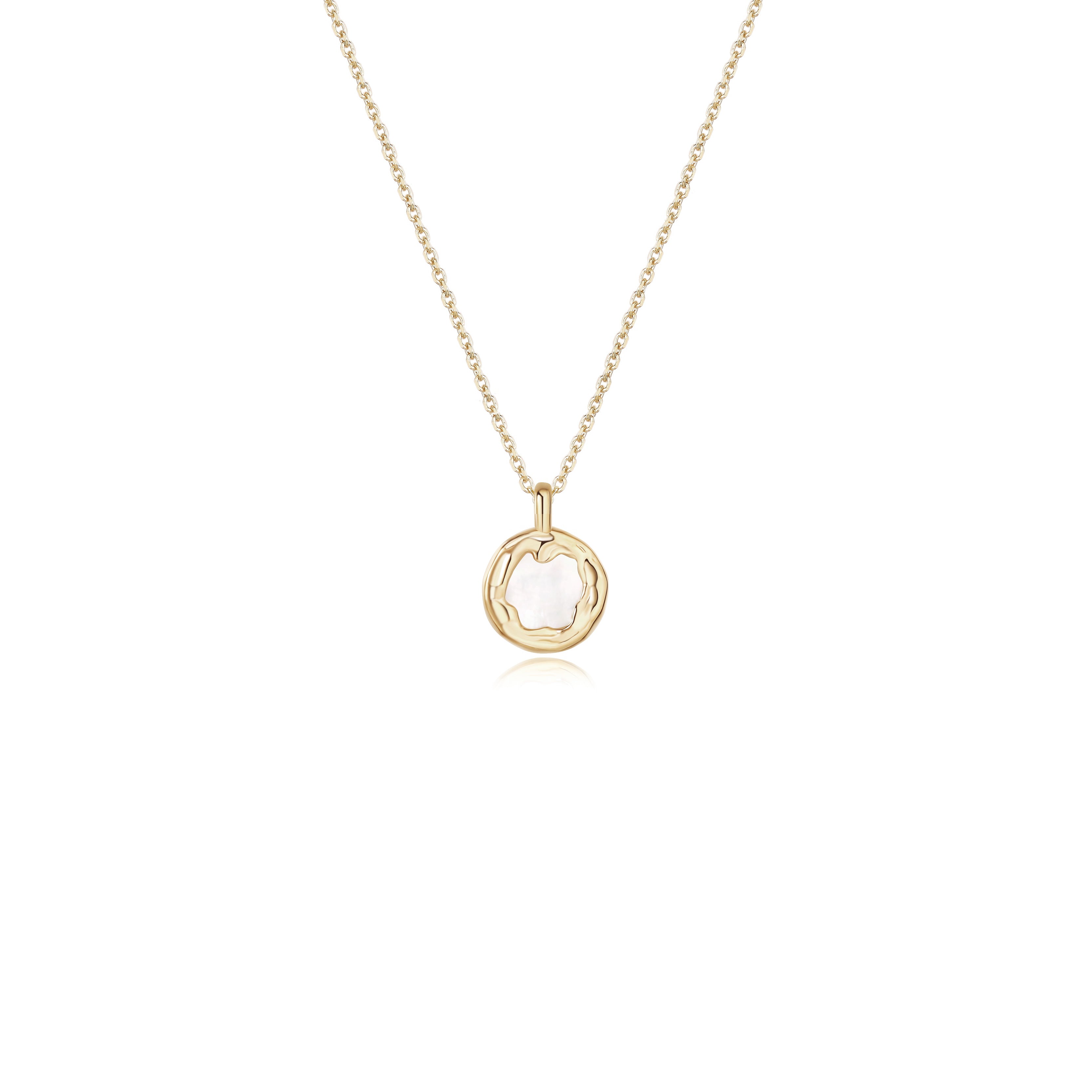 Atania Necklace - Solid Gold