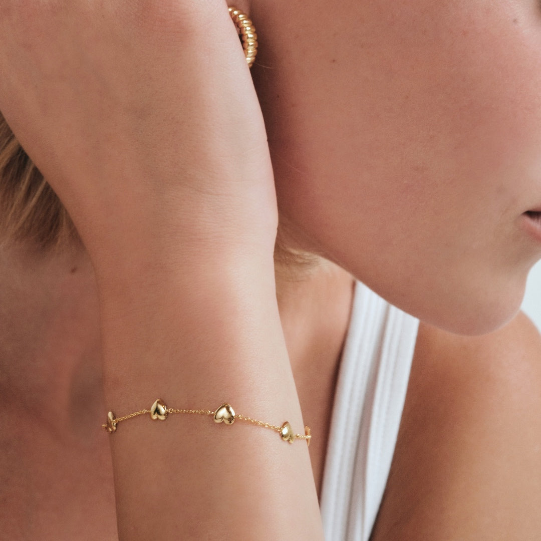 Teá Bracelet - Solid Gold