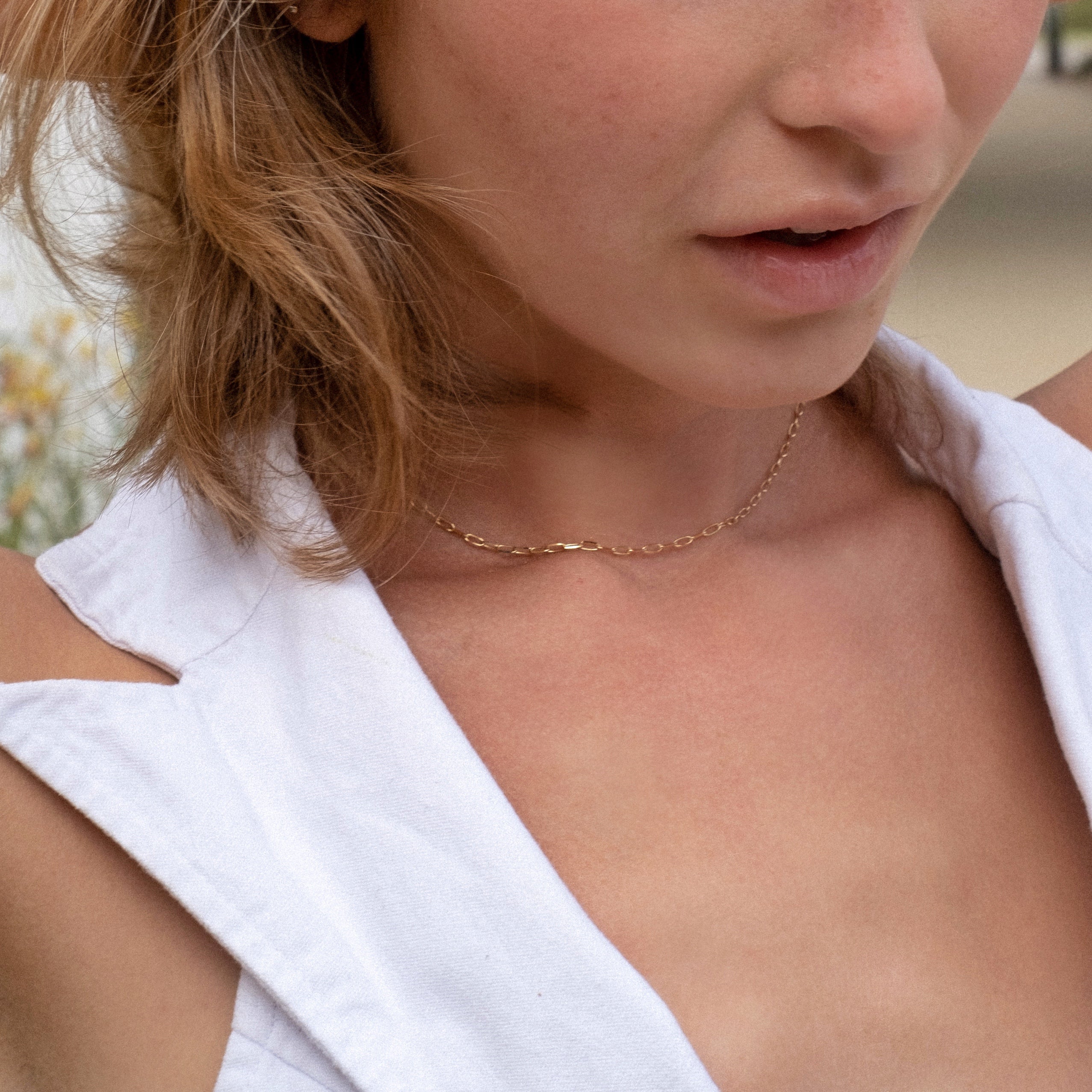 Sunday Necklace - Solid Gold