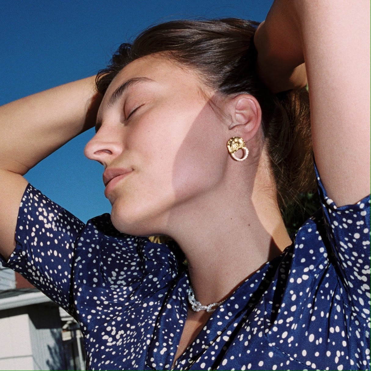 Story Earrings - Solid Gold