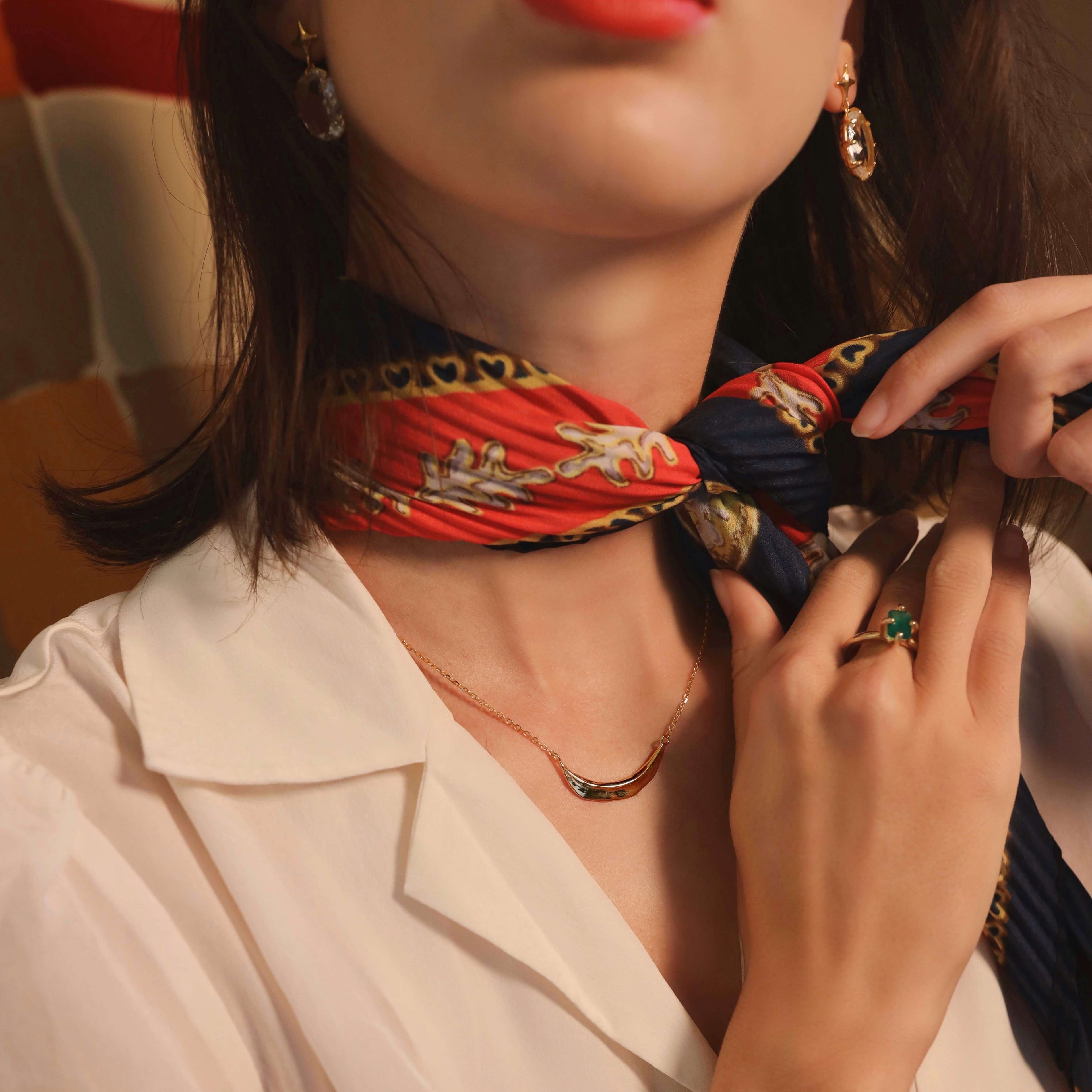 Beigy Necklace - Solid Gold