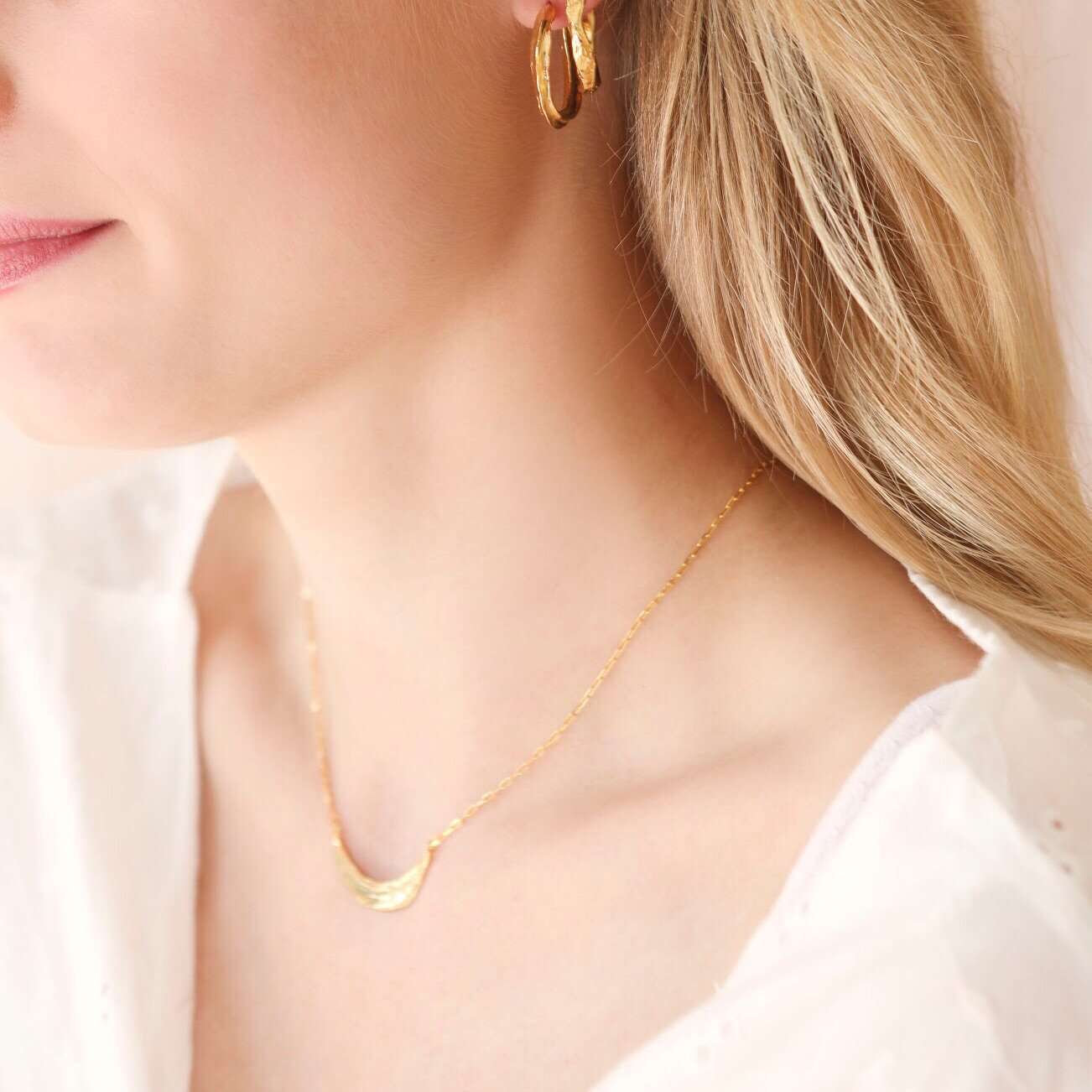 Beigy Necklace - Solid Gold