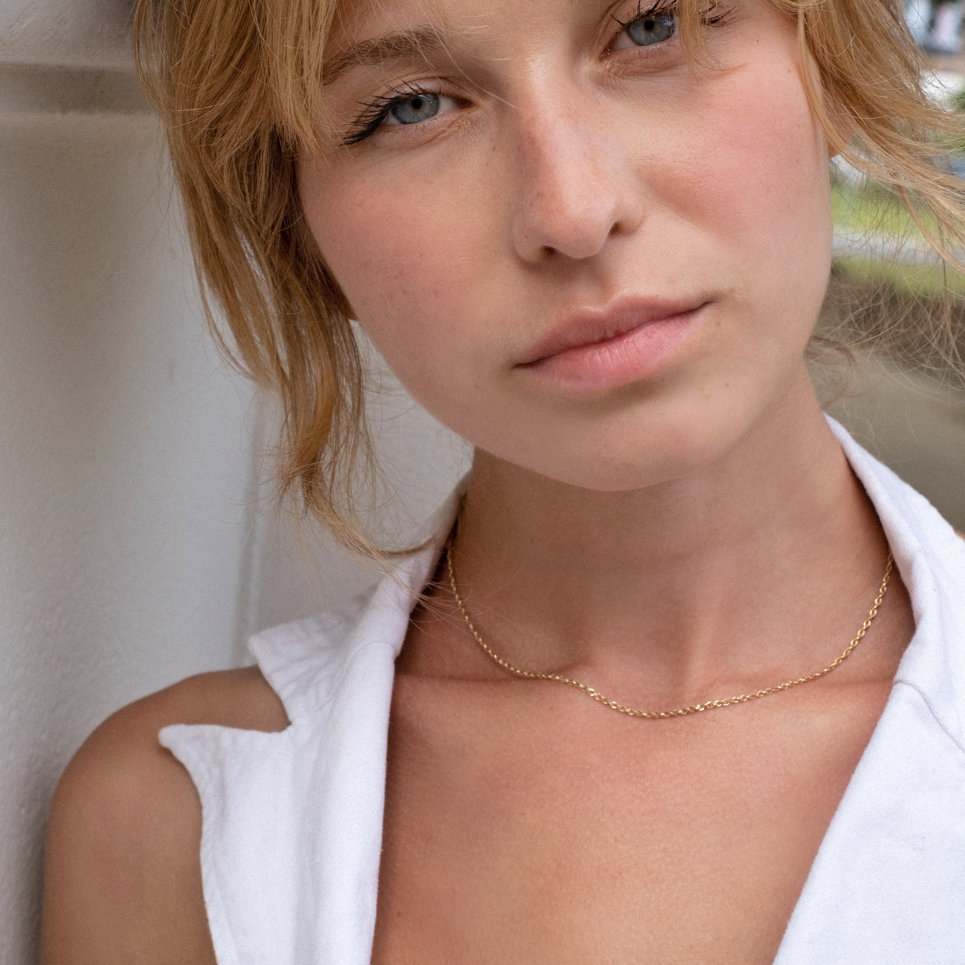 Monday Necklace - Solid Gold