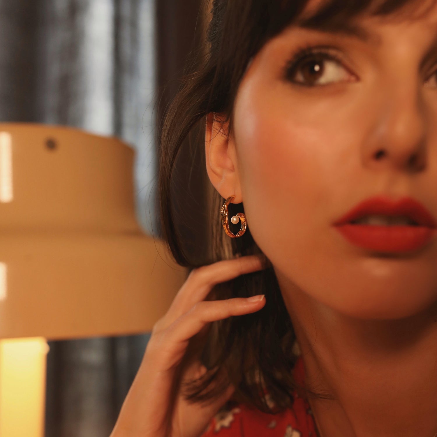 Lydia Earrings - Solid Gold