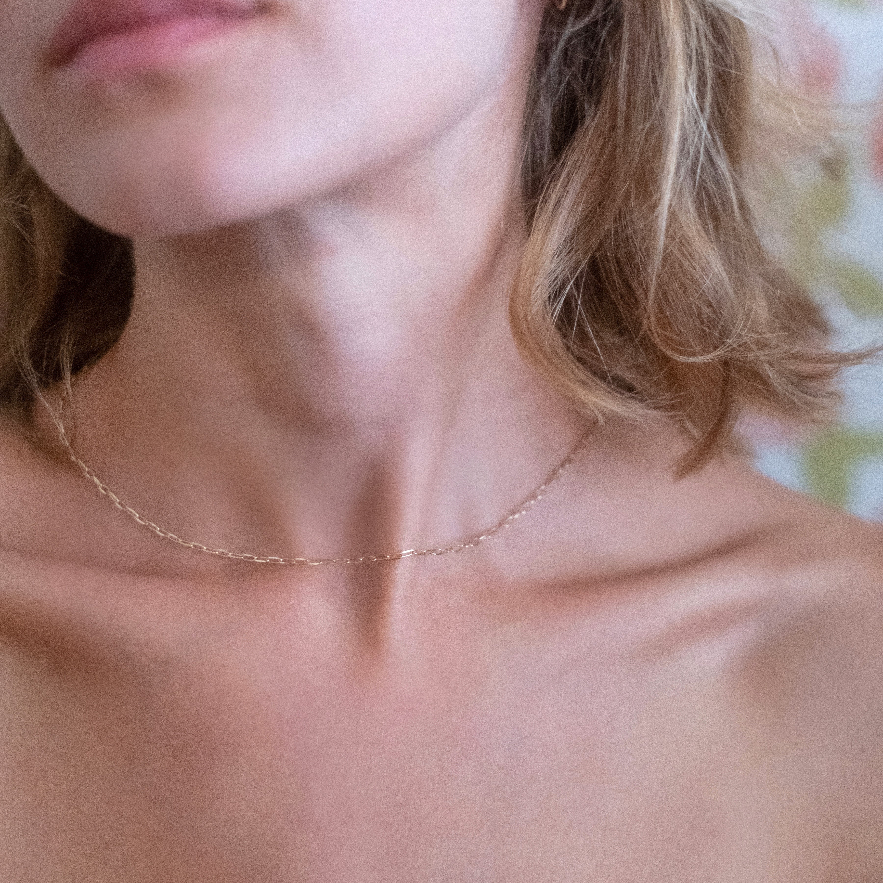 Sunday Necklace - Solid Gold