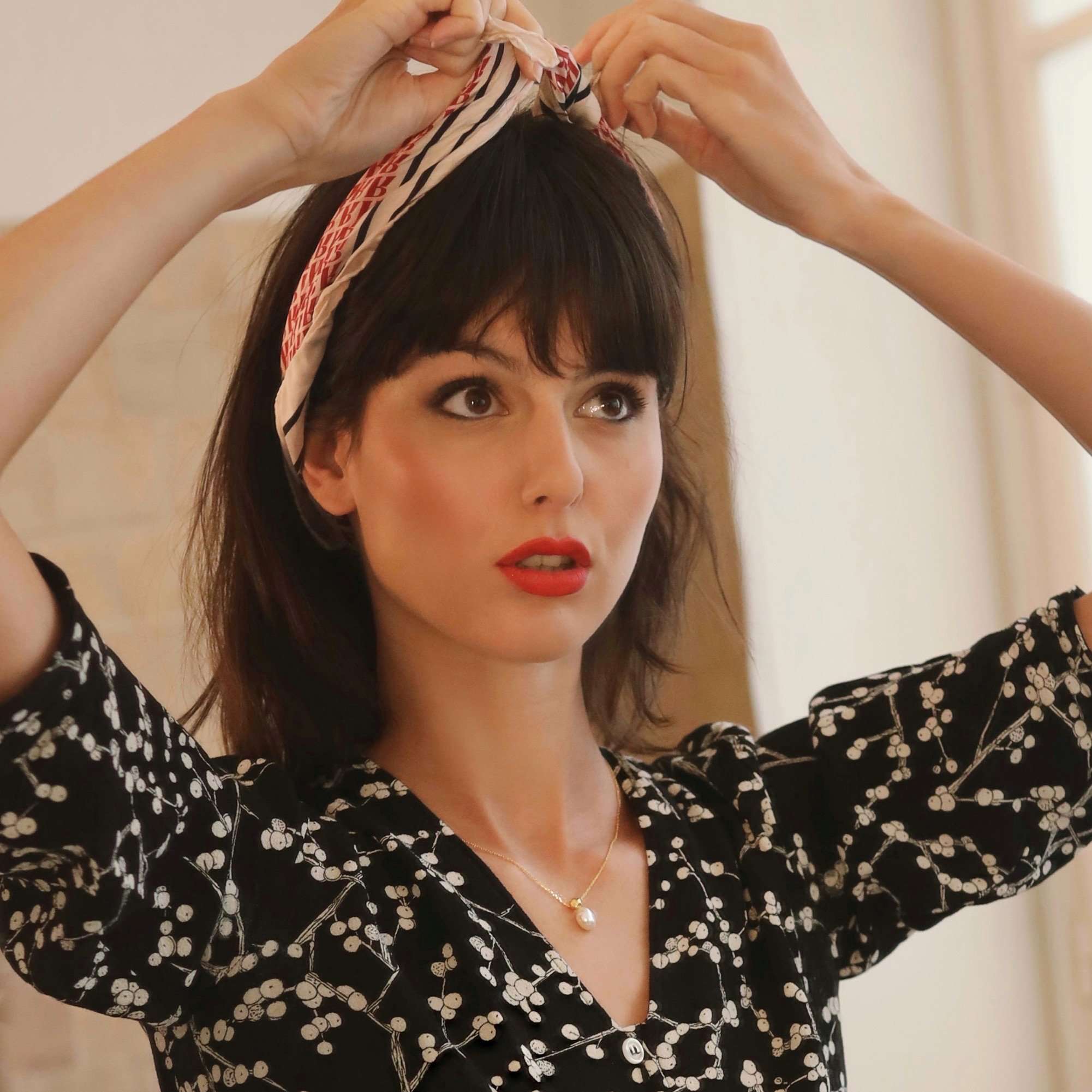 Baguette Necklace - Solid Gold