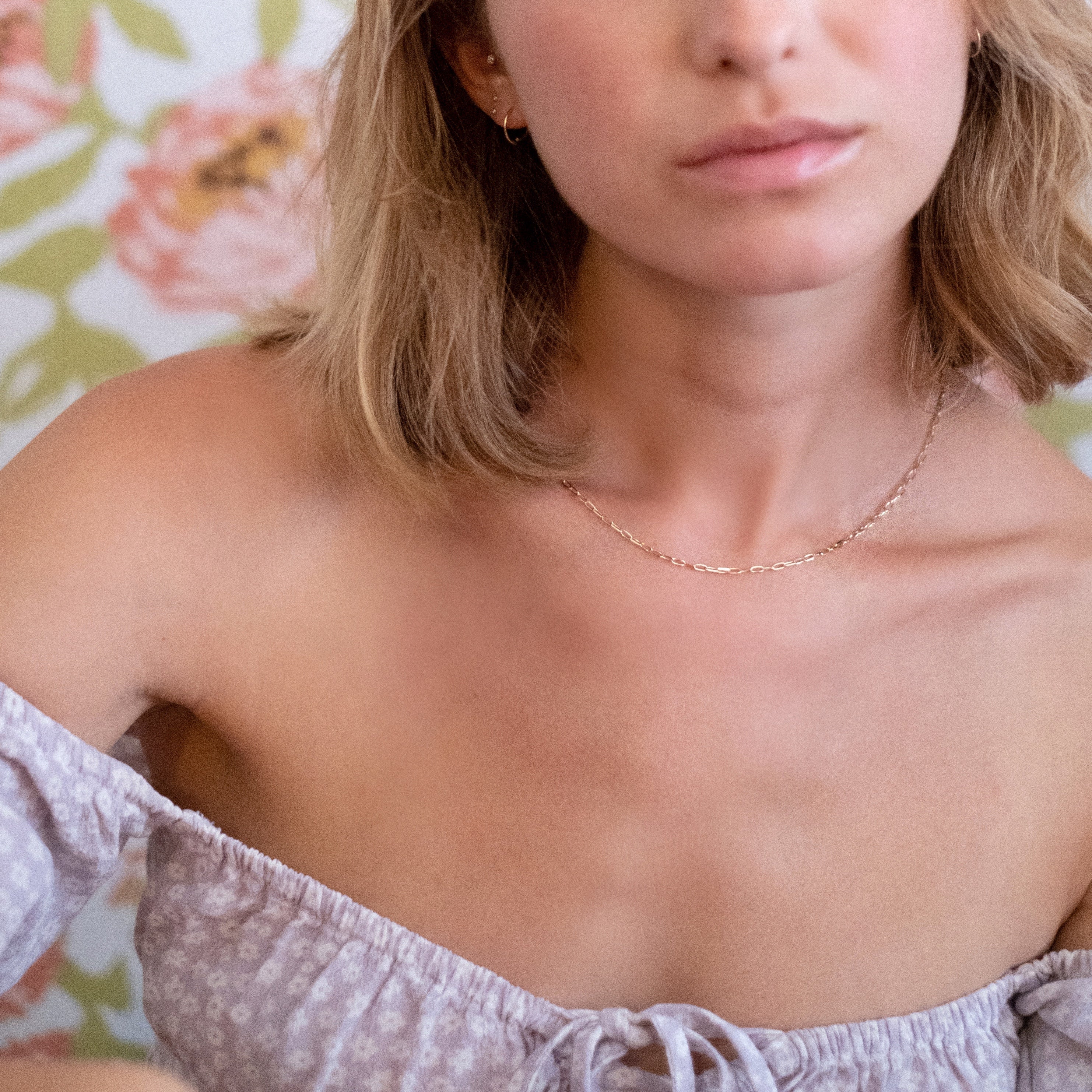 Sunday Necklace - Solid Gold